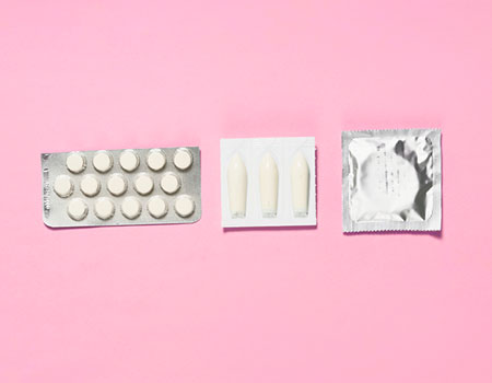 An image of different contraceptive protection